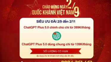 Khuyến mãi chào mừng Quốc Khánh 2-9-2025
